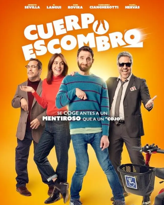 Portada de la película 'Cuerpo Escombro'.