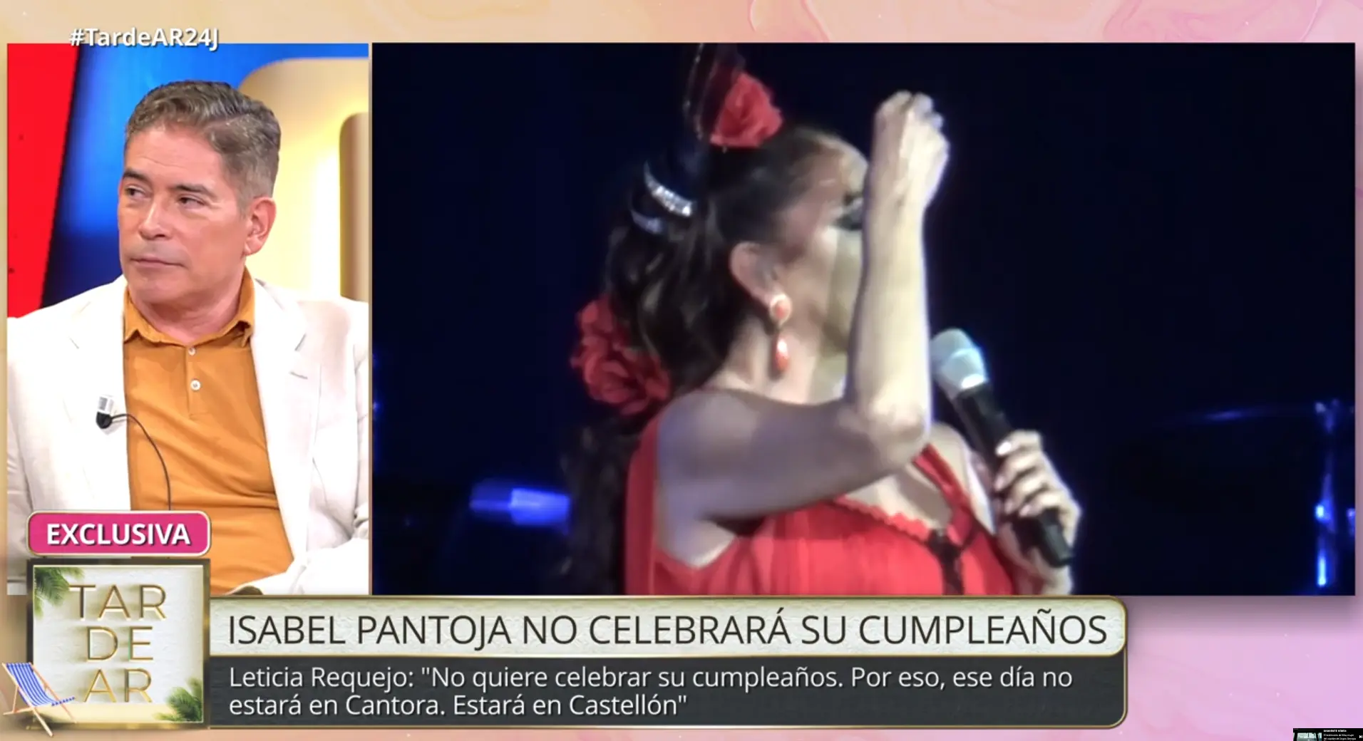 Isabel Pantoja cumpleaños celebración