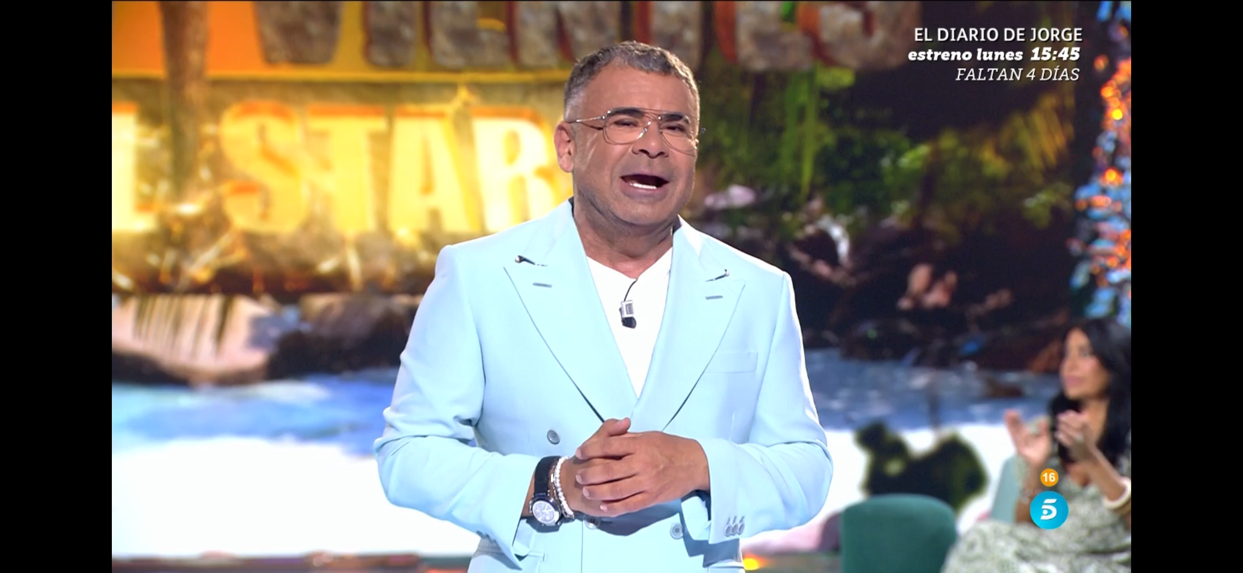 Jorge Javier Vázquez, durante la gala de este jueves en 'Supervivientes All Stars'