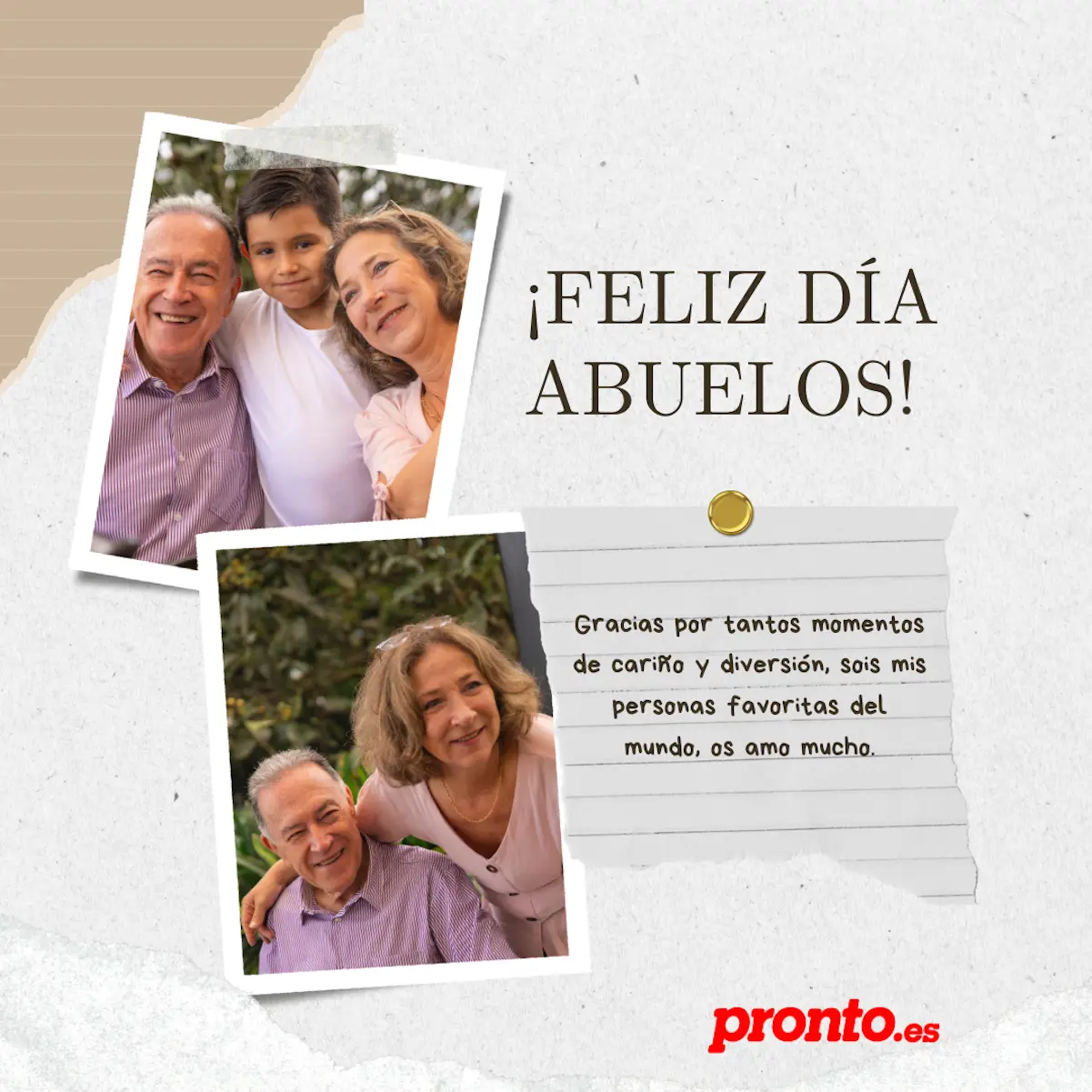 Tarjetas Wasap Abuelos Pronto