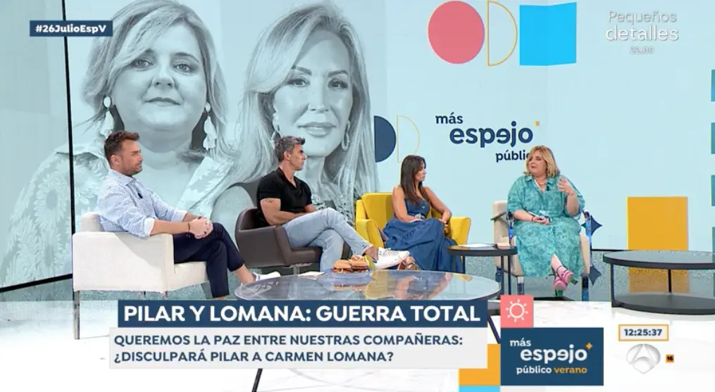 ¿Las palabras de Carmen Lomana serán capaces de terminar la guerra con Pilar Vidal?