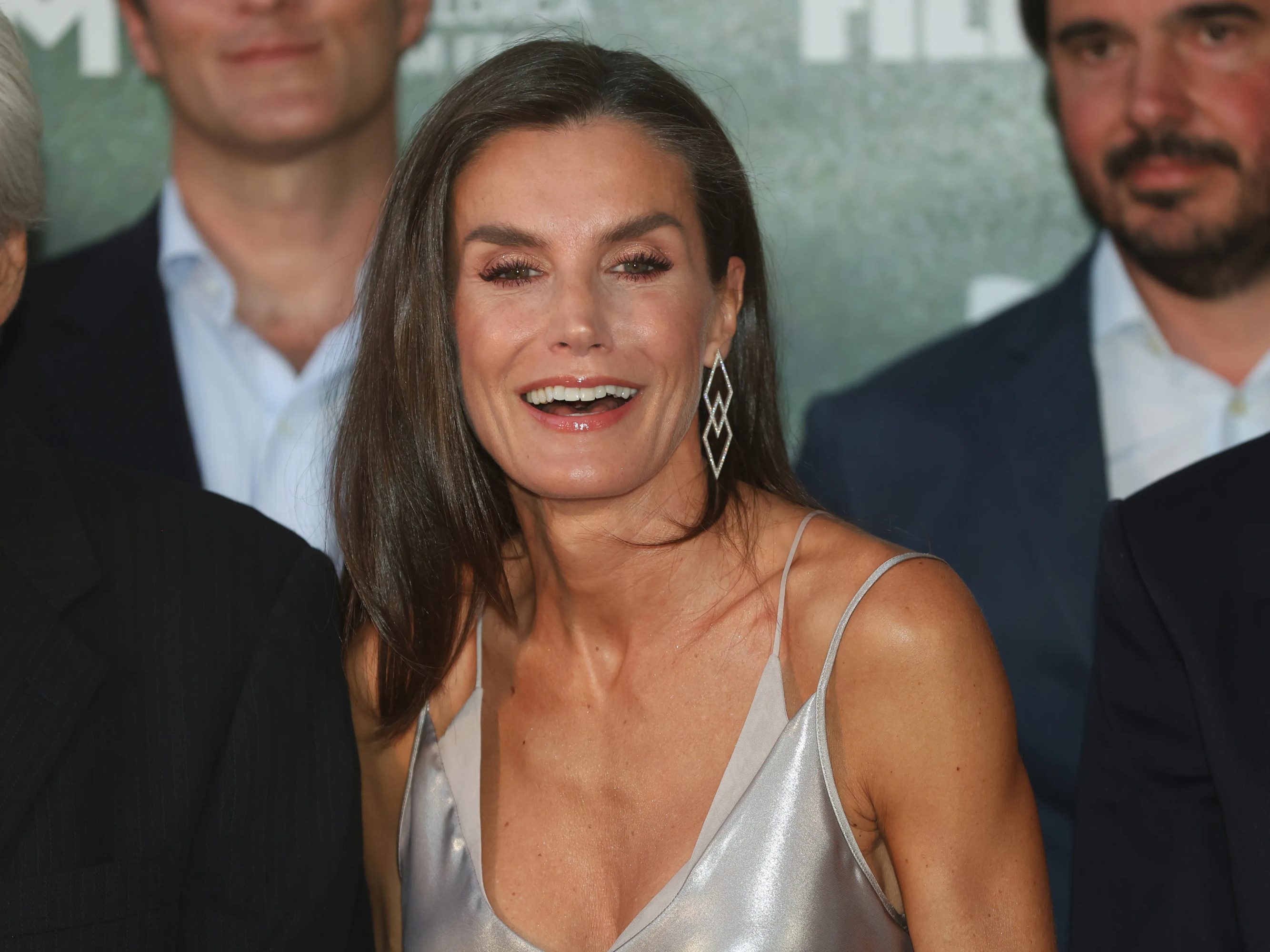 La reina Letizia, en la clausura del Atlàntida Film Fest.