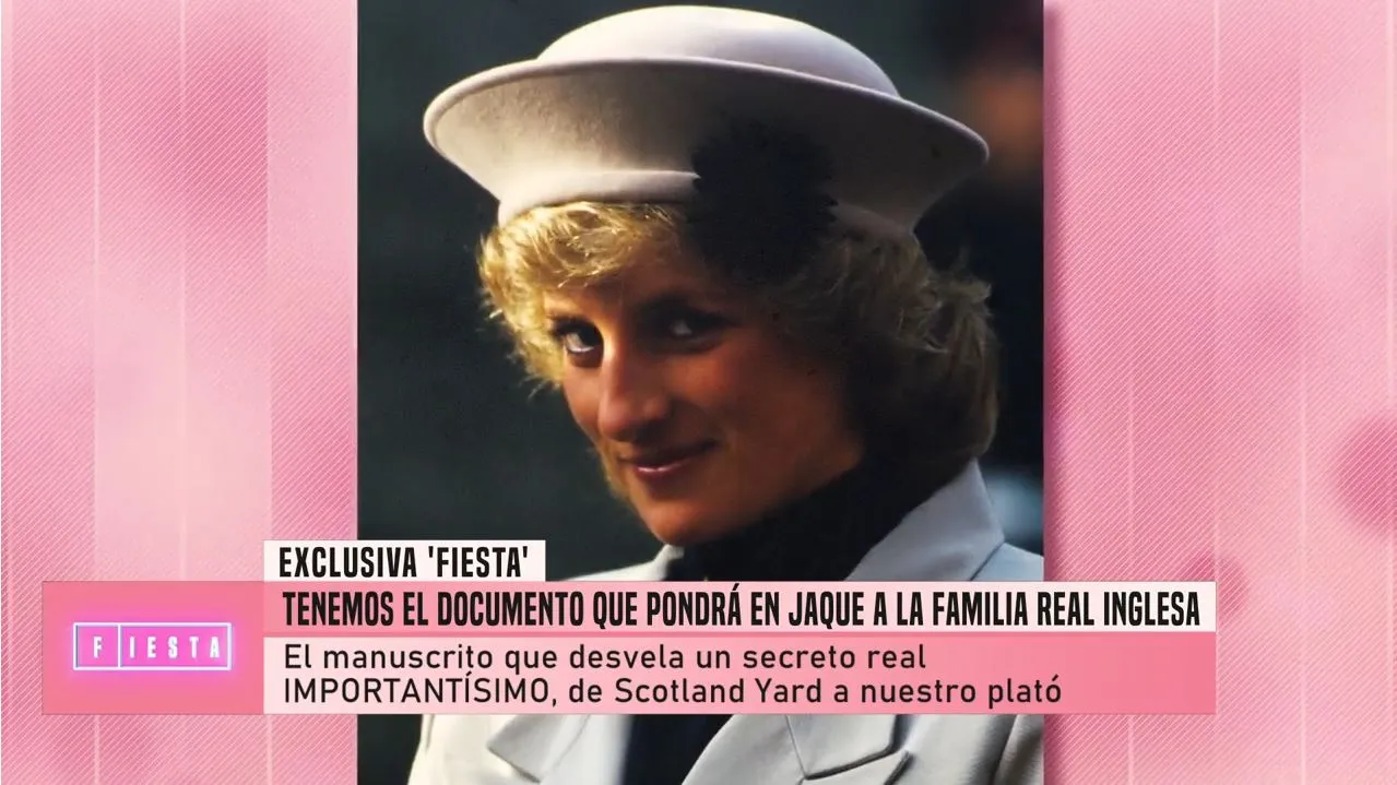 Lady Di fue asesinada según 'Fiesta'.