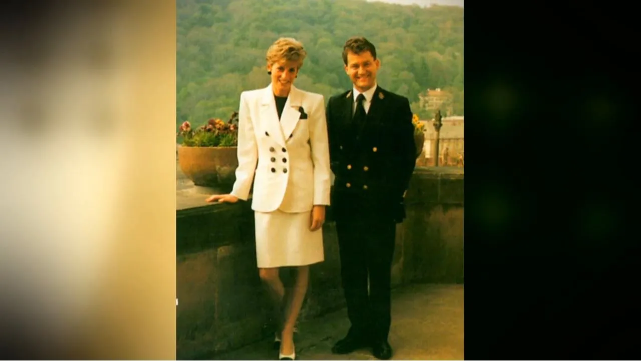 Lady Di y su mayordomo, Paul Burrell.