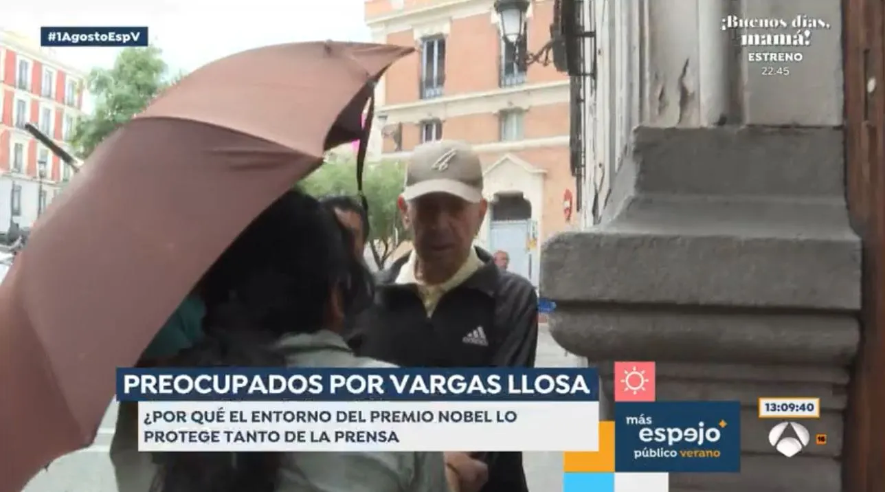 En 'Espejo Público' hablan de la salud de Mario Vargas Llosa.