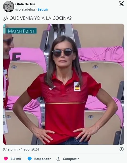 Los memes de la reina Letizia en París.