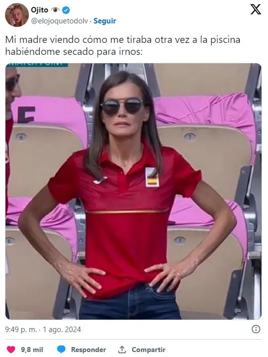 Los memes de la reina Letizia en París.