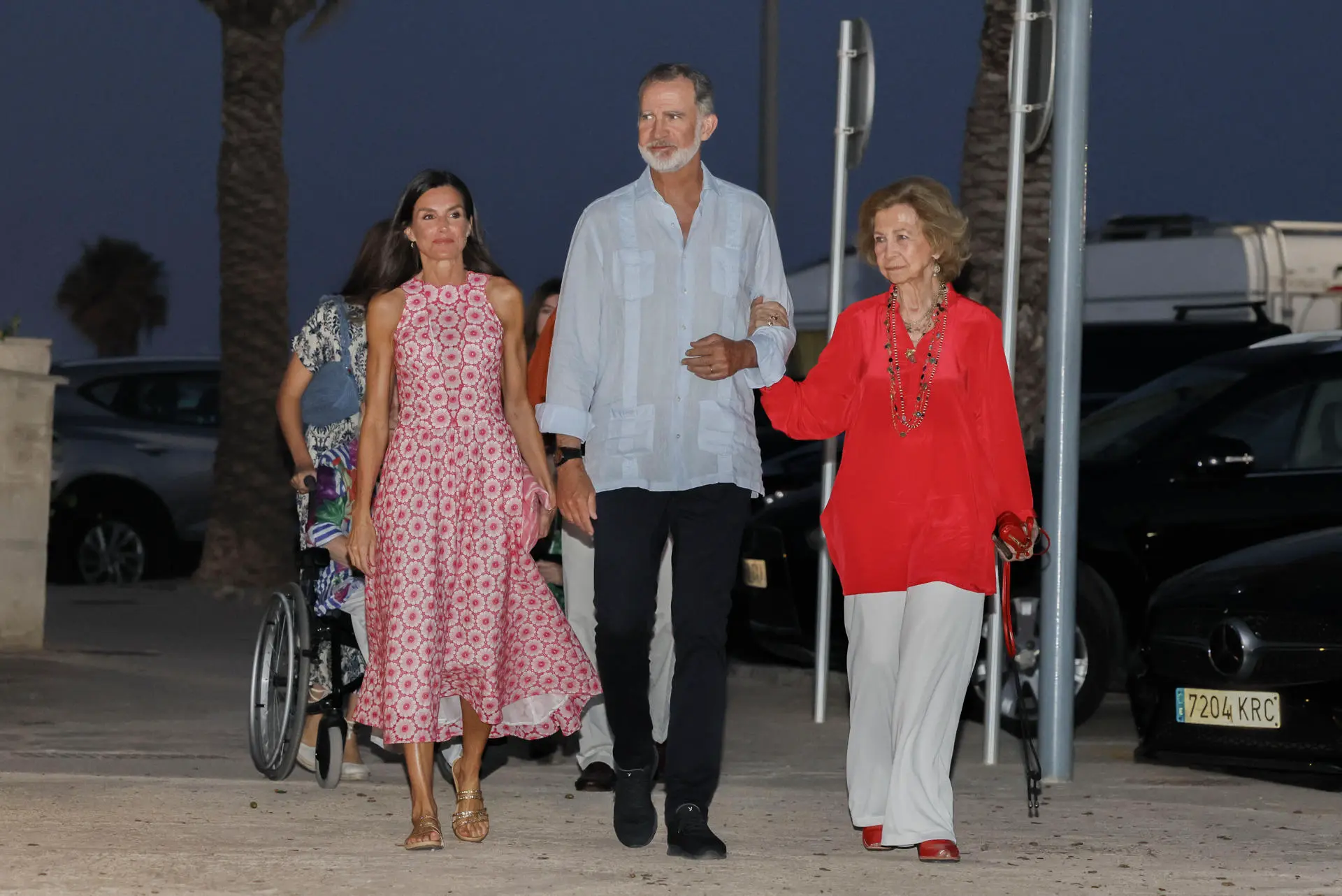 Familia Real posado verano Mallorca 2024 - Felipe VI - Reina Letizia - Infanta Sofía - Reina Sofía - Princesa Leonor