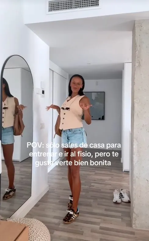 Ana Peleteiro en su casa.