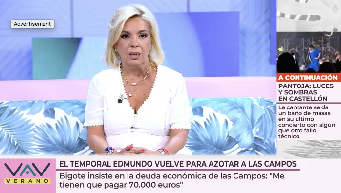 Carmen Borrego pide que deje a su madre en paz.