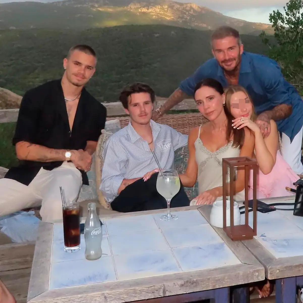 Familia Beckham vacaciones 6