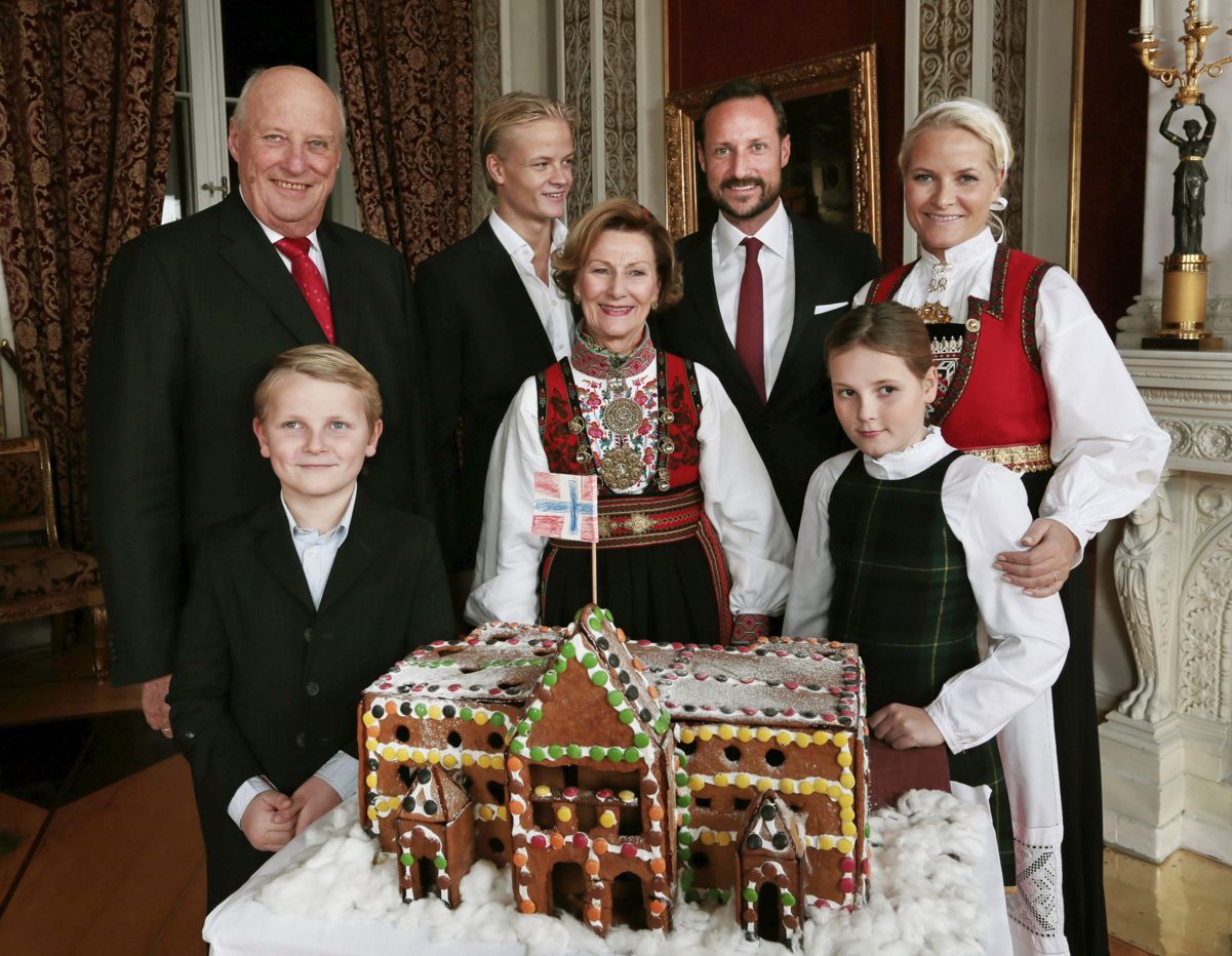 La familia real de Noruega