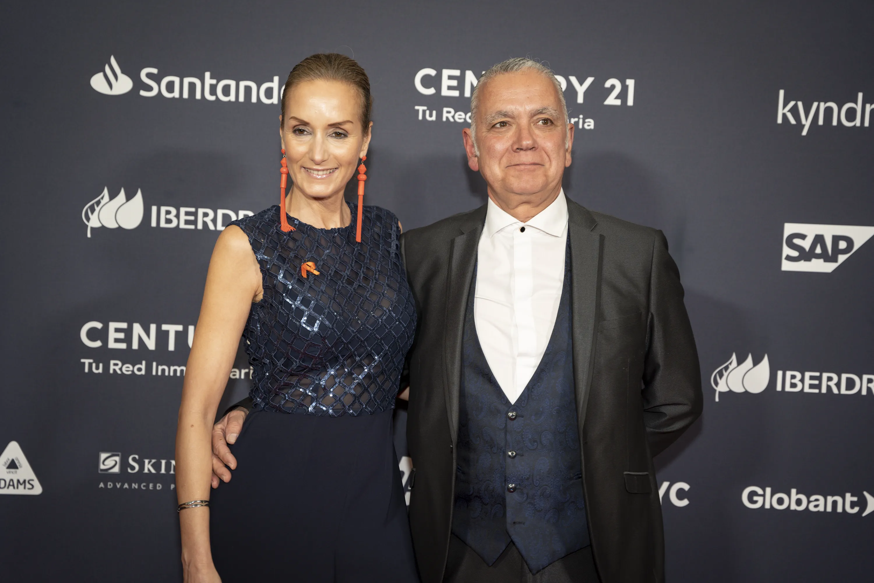 Juan Ramón Lucas y Sandra Ibarra.