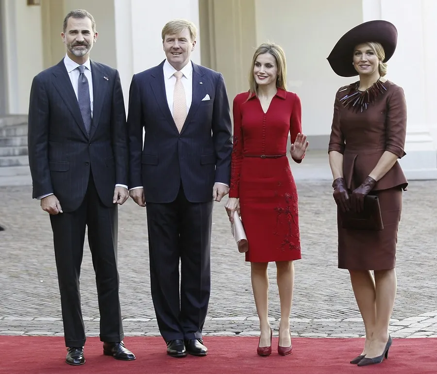 Guillermo y Máxima de Holanda agradecidos con el trato que los reyes de España han dado a Amalia.