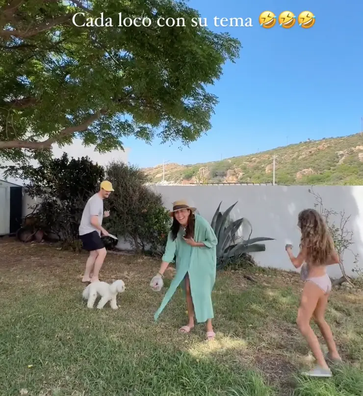 Paz Padilla hija vacaciones