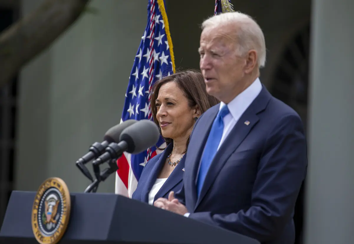 Kamala Harris y Joe Biden