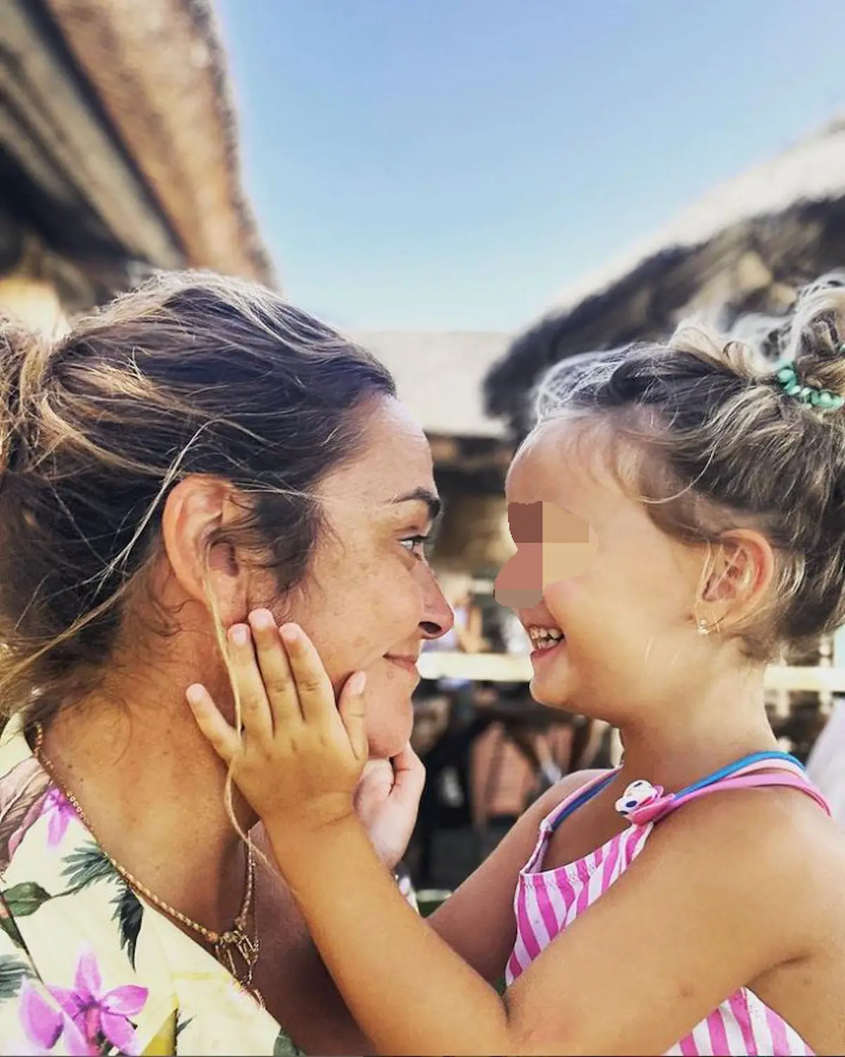 Toñi Moreno y su hija Lola