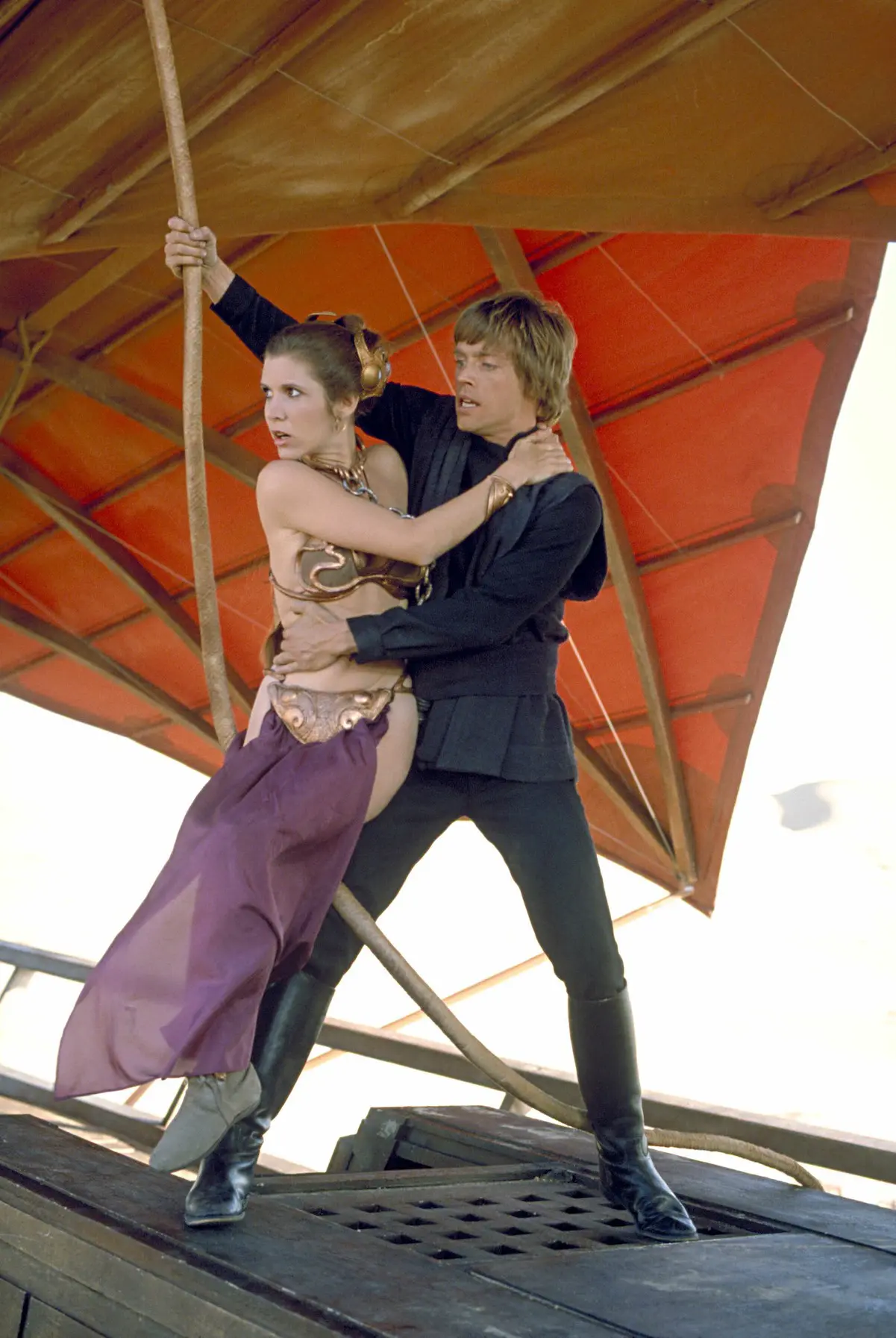 Princesa Leia y Luke