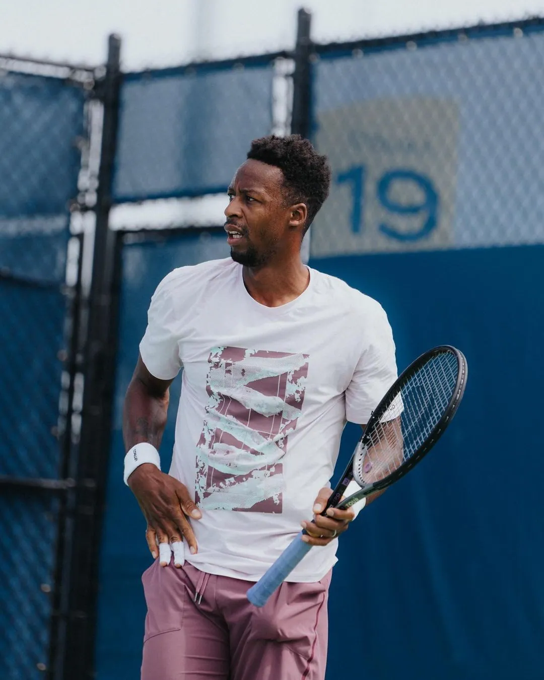 Gael Monfils, el jugador contra el que se enfrentará de nuevo Carlos Alcaraz.