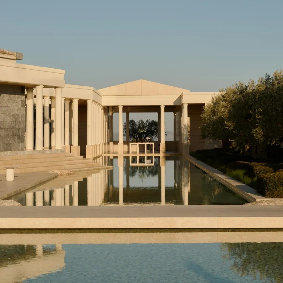 Amanzoe, el hotel en Grecia de Gerard Piqué y Clara Chía.