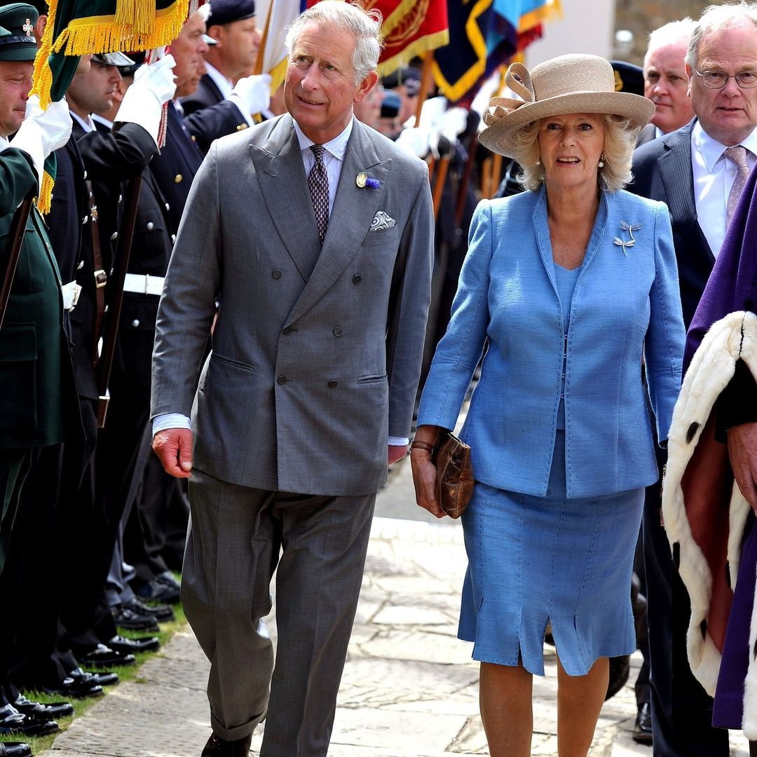 Carlos III y Camila, en otro acto público.