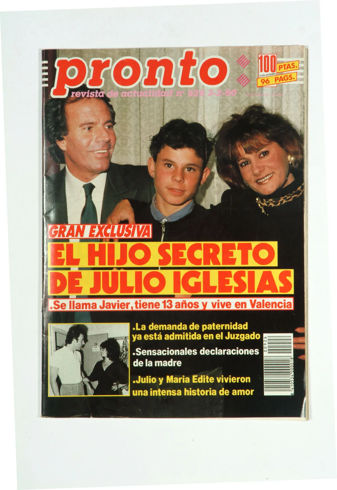 Revista Pronto con Javier Santos y María Edite.