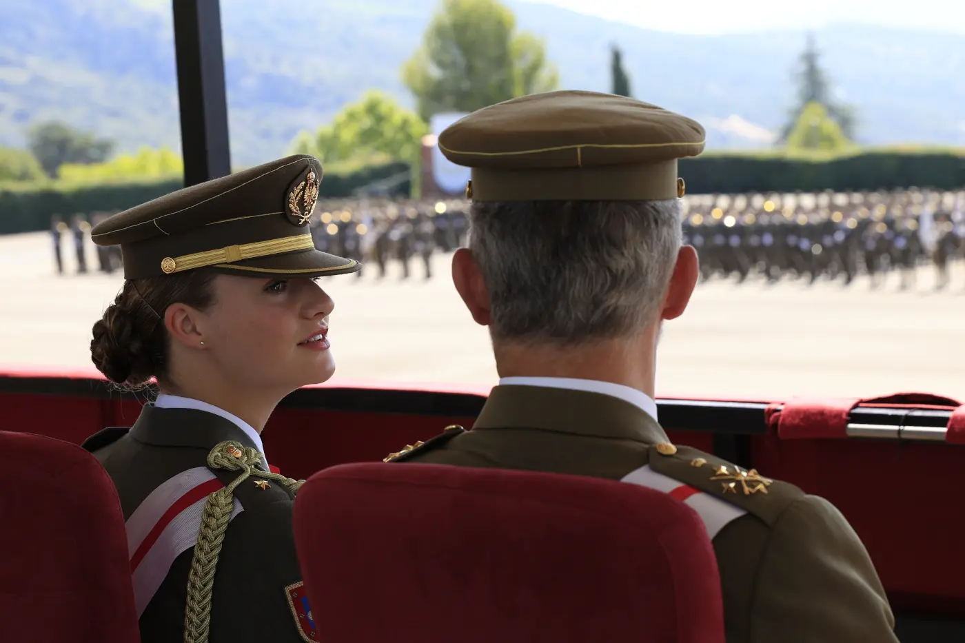 La princesa tiene por delante un duro año de formación.