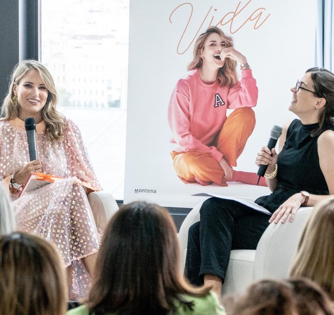 Alba Carillo en la presentación de su libro 'Lista para la vida'.