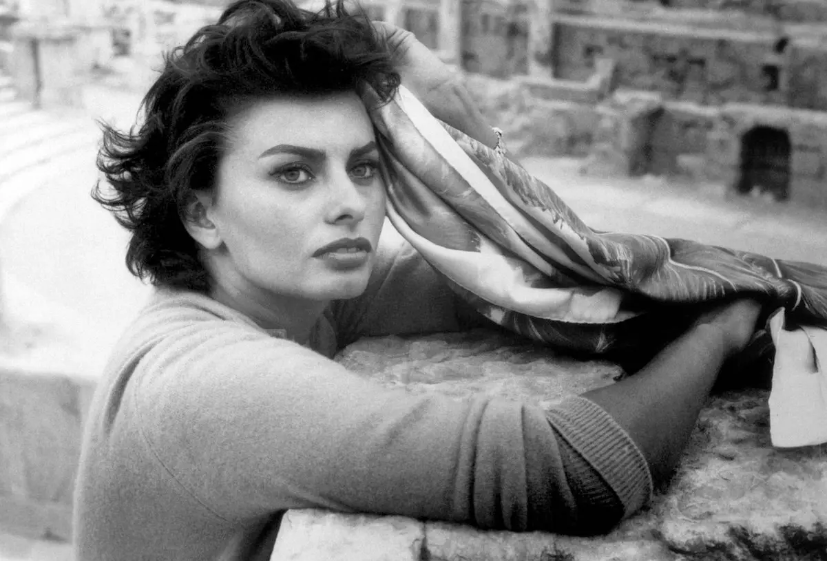 Sofia Loren en 1957