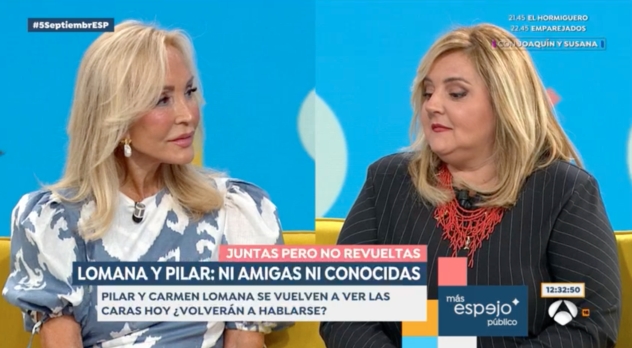 Pilar Vidal acusa a Carmen Lomana de insultarla.