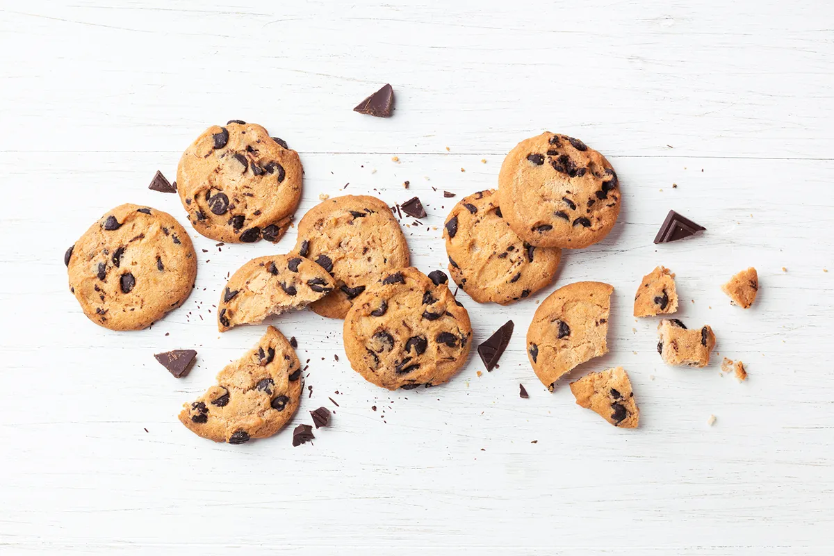 galletas cookies con chocolate