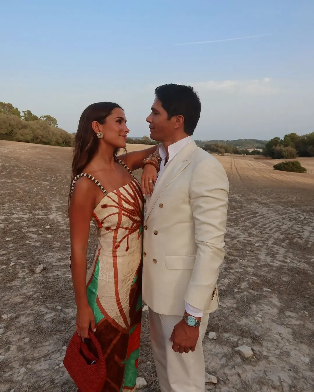 María Pombo y Pablo Castellano en la boda de Nacho y Bea.