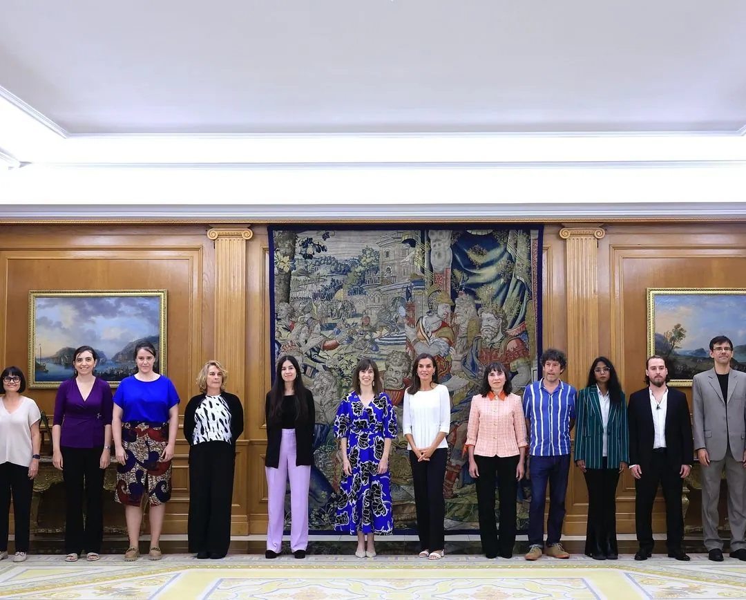 Segundo acto oficial de la reina española.