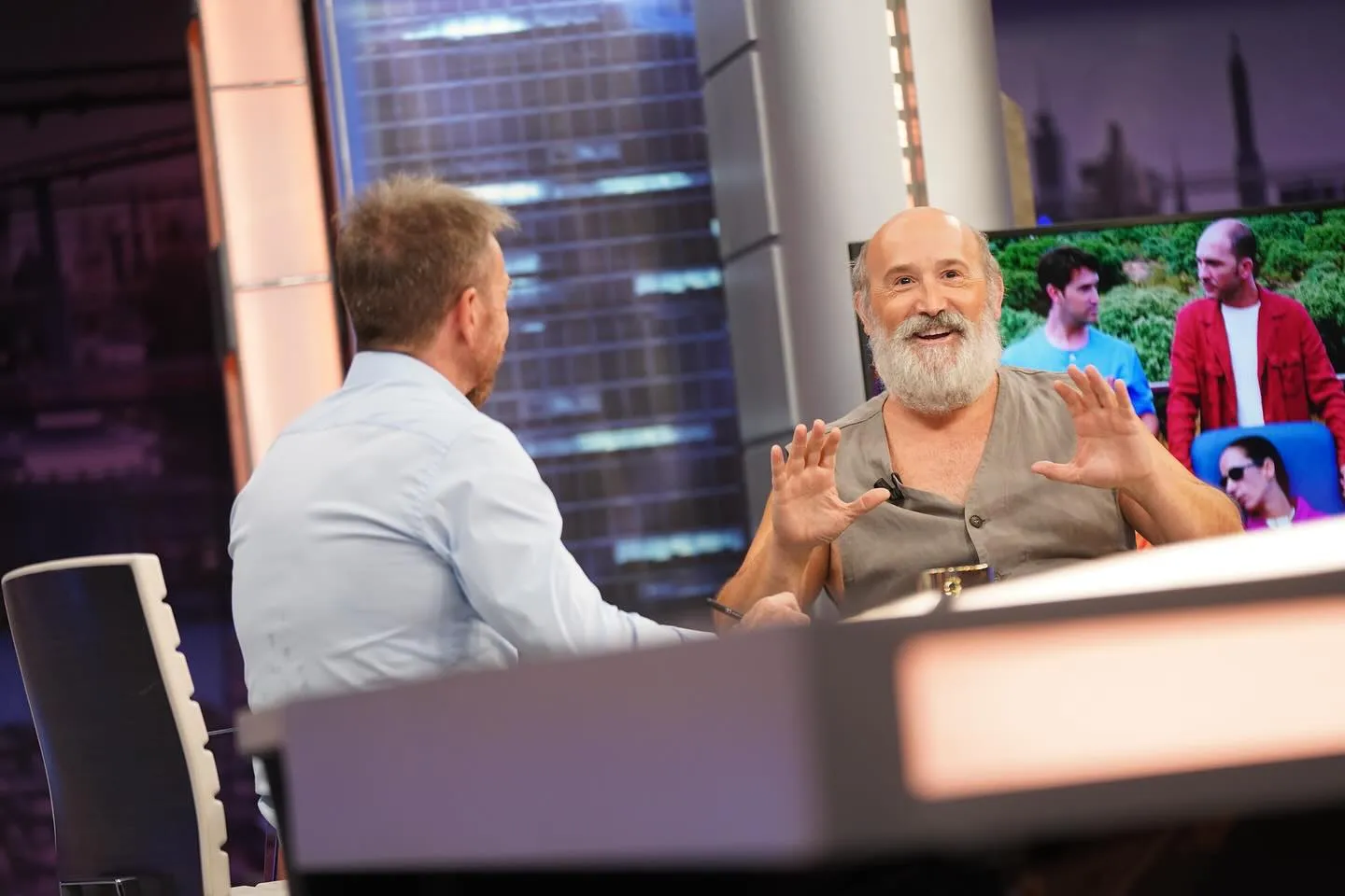 Javier Cámara en 'El Hormiguero' hablando de la ELA.