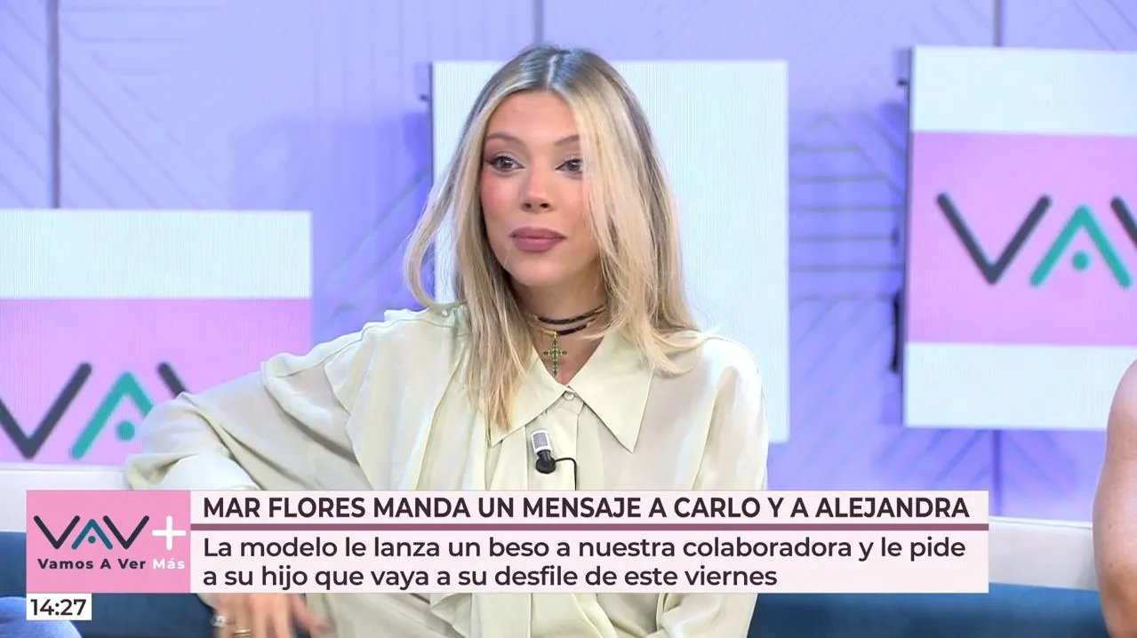 Alejandra Rubio habla de su bebé en 'Vamos a ver'.