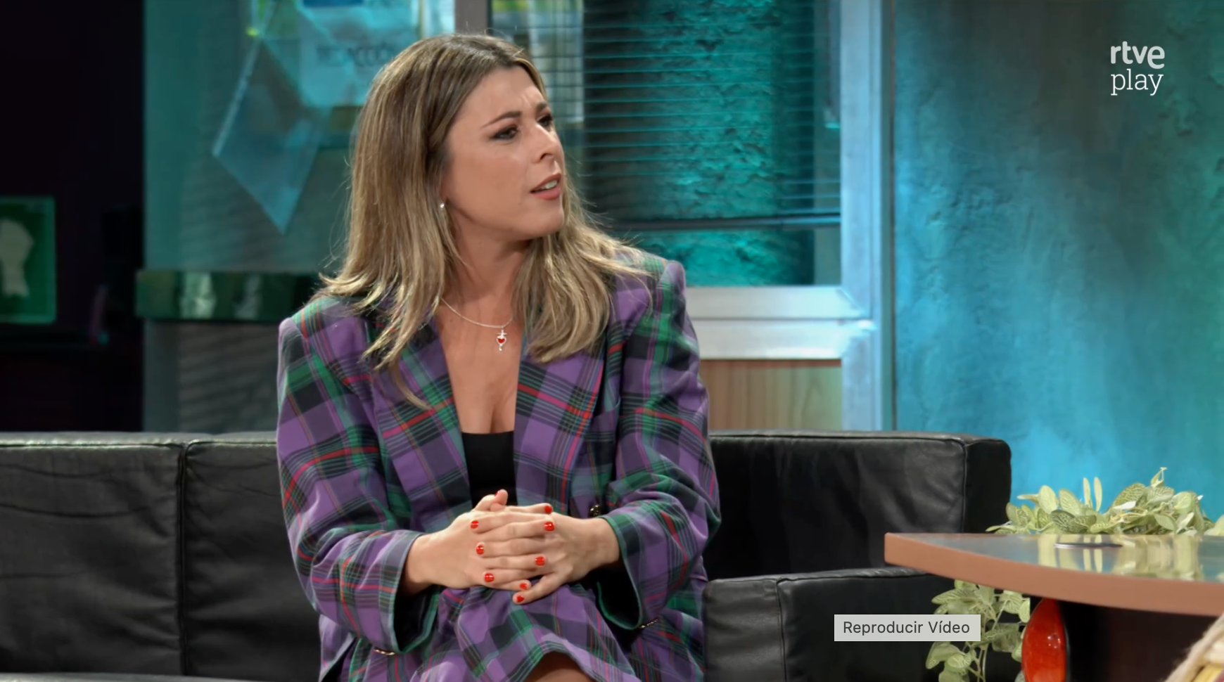 Valeria Ros ahora trabaja como colaboradora en el nuevo programa de TVE.