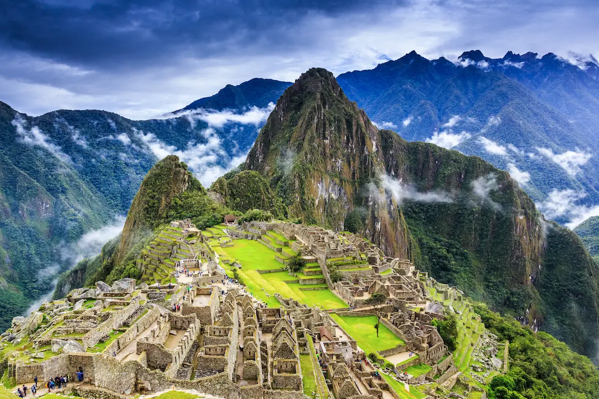 Machu Picchu en Perú.