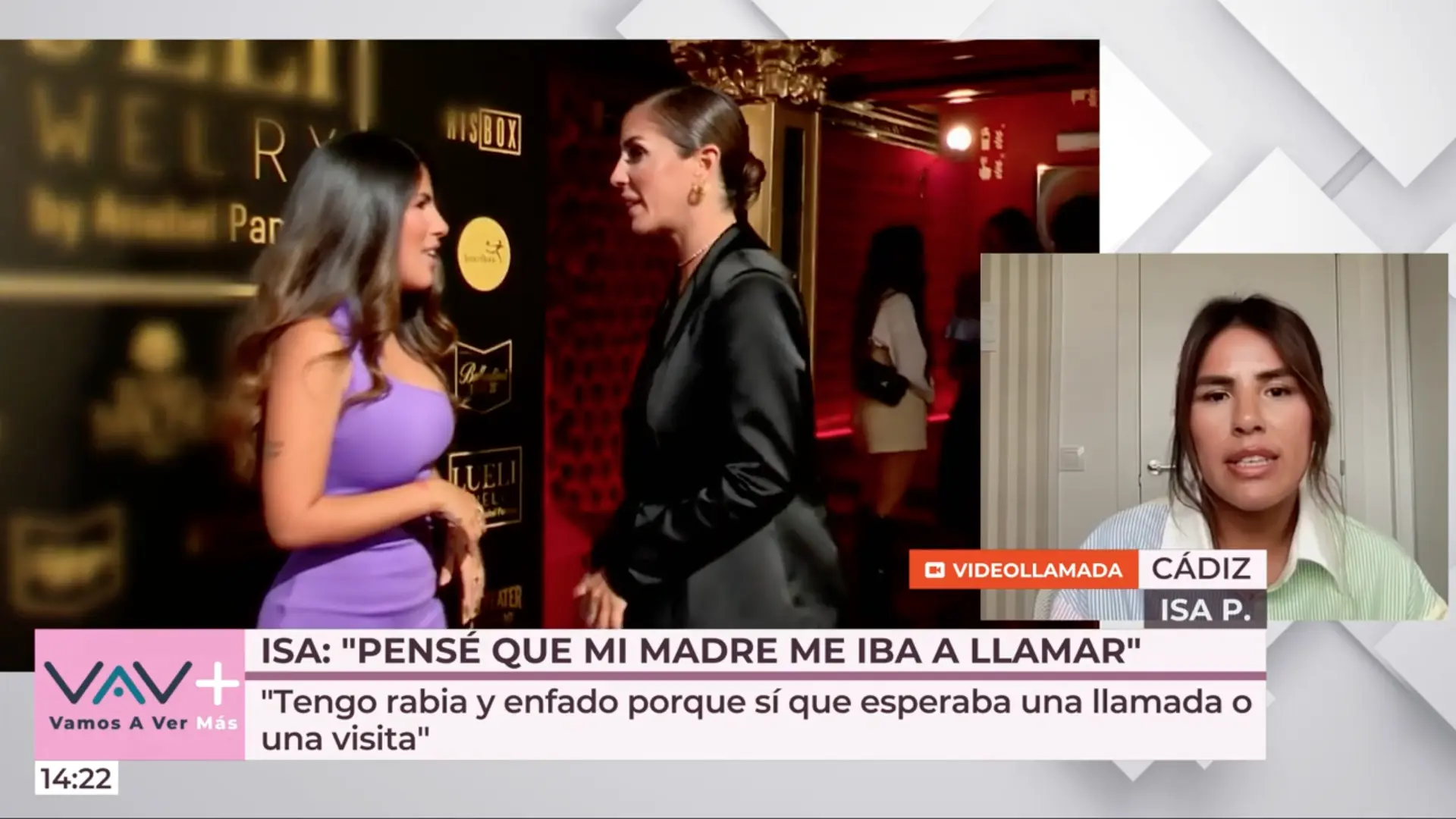 Isa Pantoja en 'Vamos a ver'.