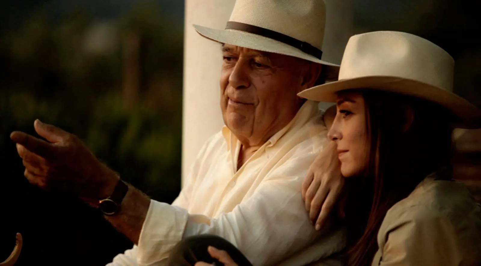 Tamara Falcó con su padre, Carlos Falcó.