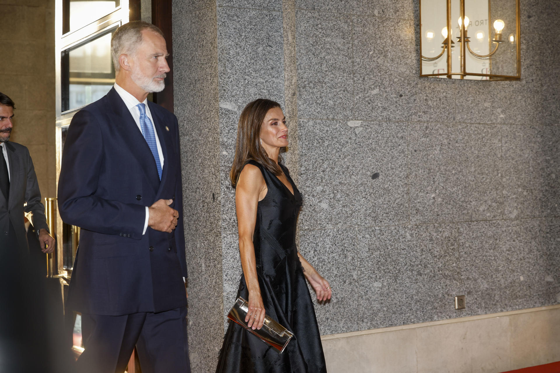 Los Reyes Felipe VI y Letizia presiden la inauguración de la nueva temporada del Teatro Real.