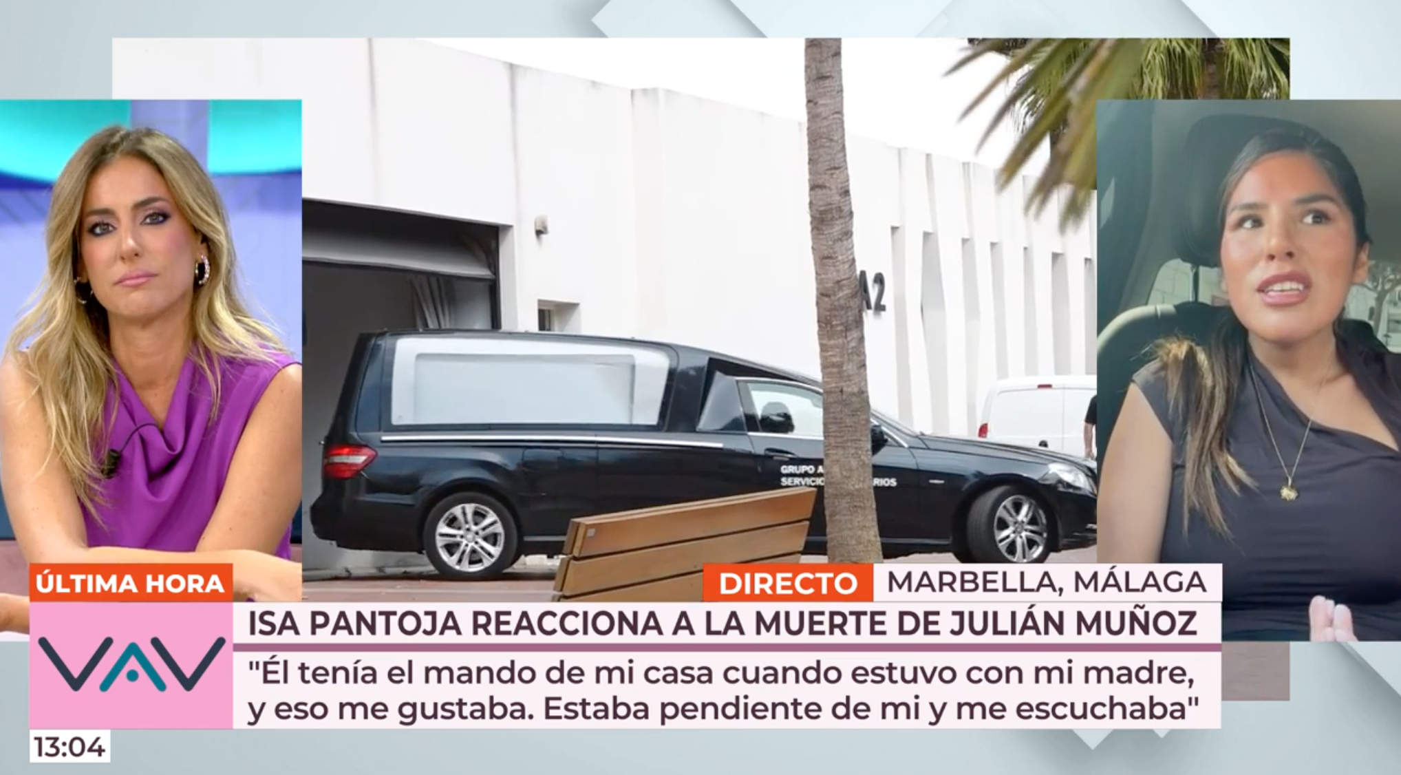 La joven sentía a Julián como una figura paterna.