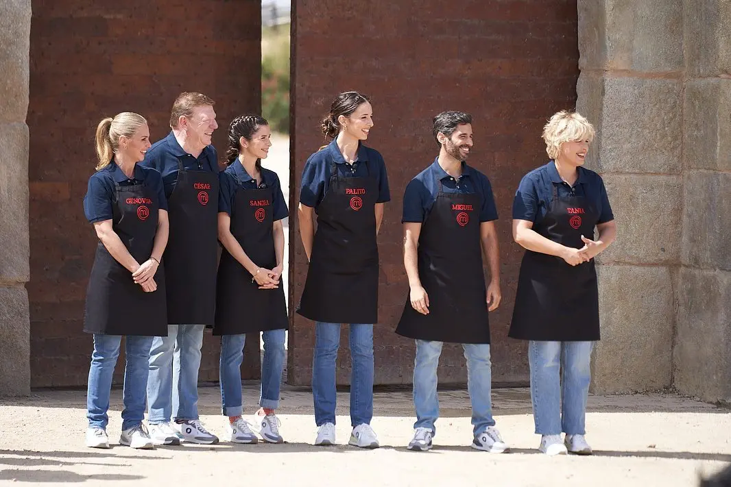 Durante su paso por 'Masterchef Celebrity'.