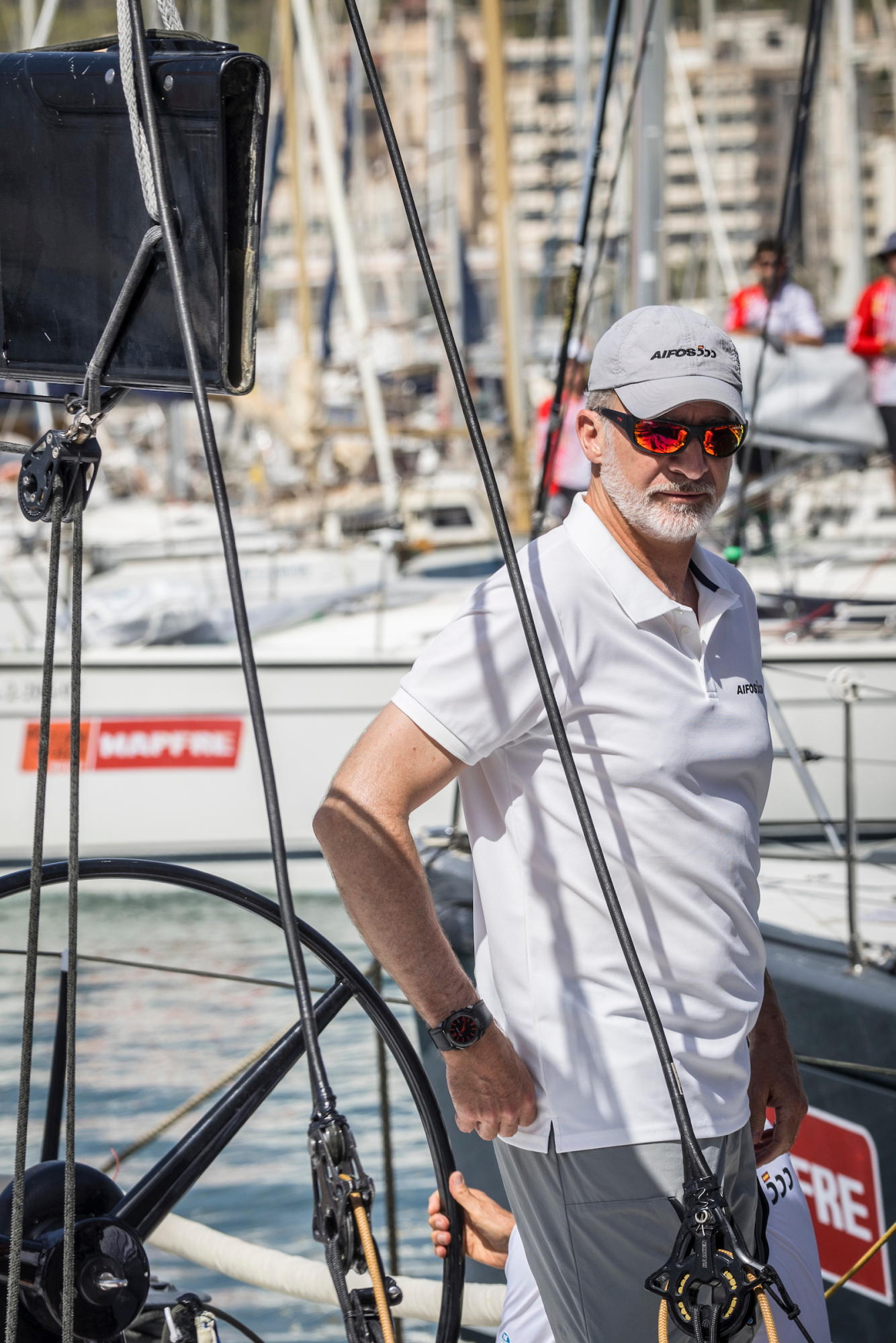 Felipe VI en la Copa del Rey MAPFRE, Palma de Mallorca. ©María Muiña / Copa del Rey MAPFRE