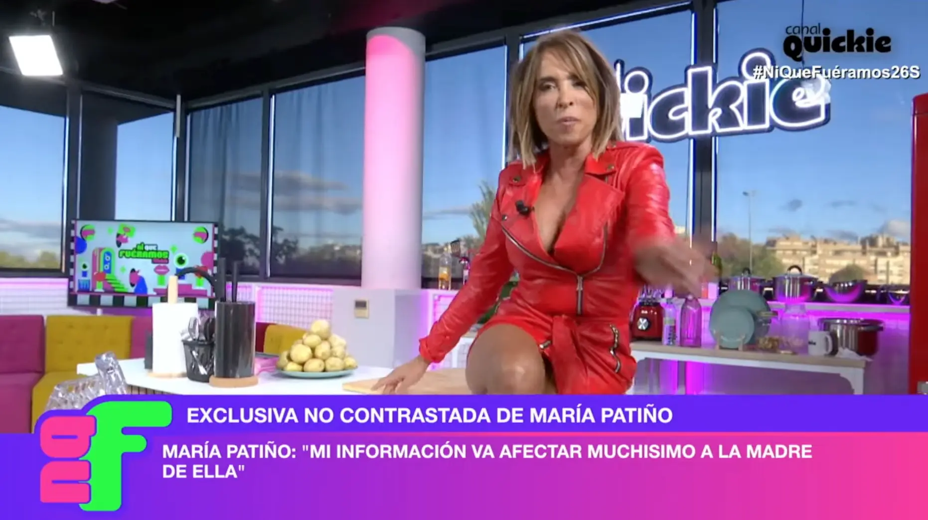 Exclusiva no contrastada de María Patiño.