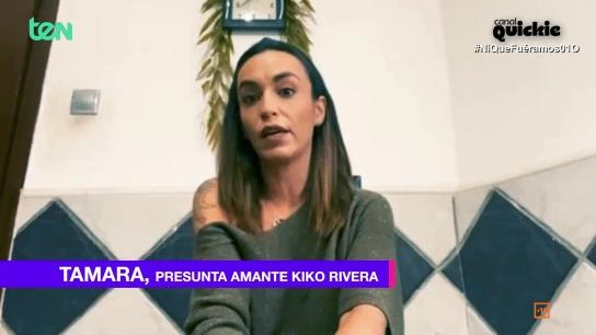 La supuesta amante de Kiko Rivera en 'Ni que fuéramos'