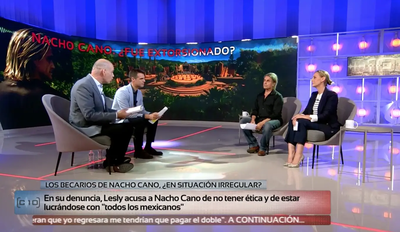 Nacho ha acudido al programa junto a su abogada para responder a todos los temas legales.