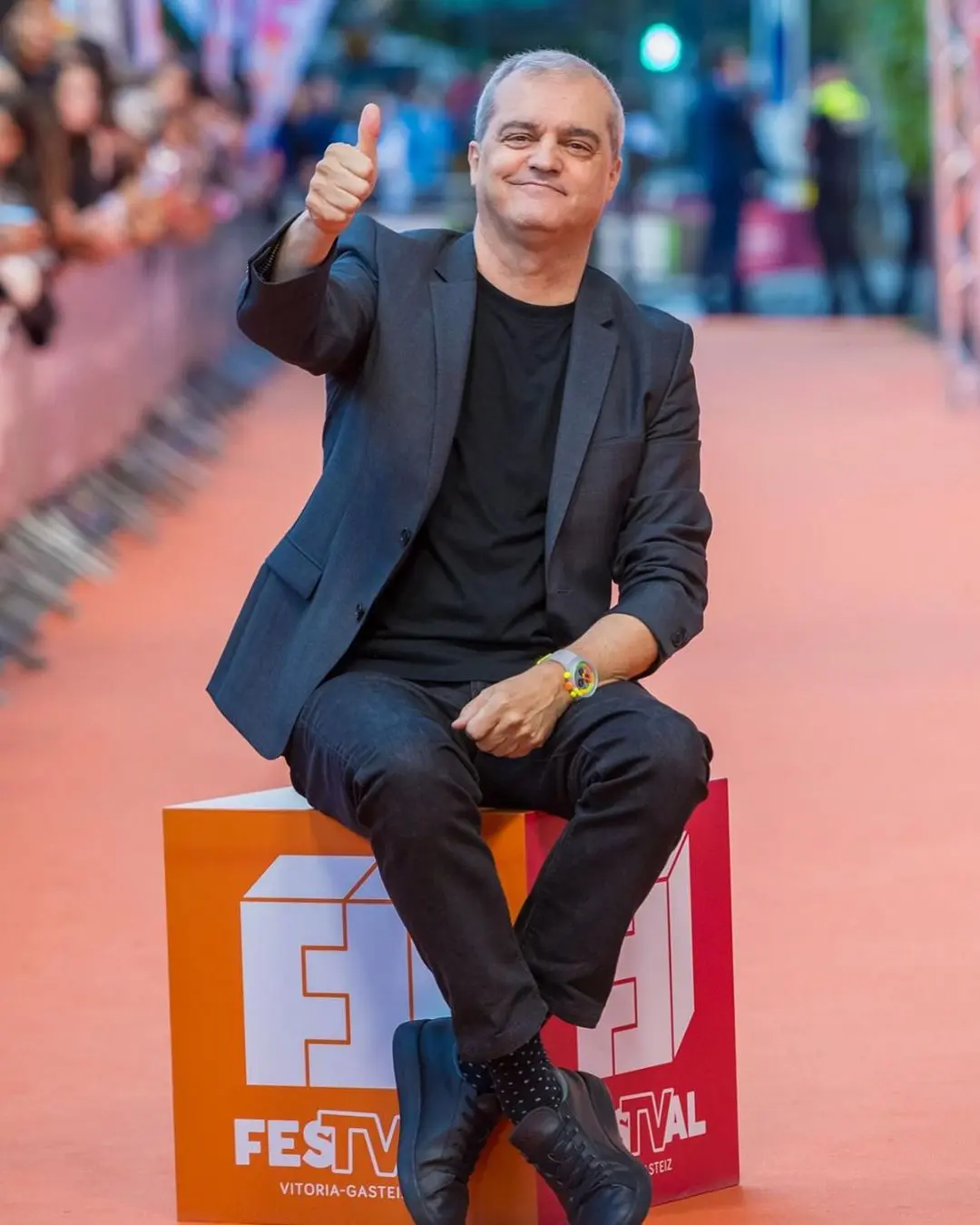 Ramón García en el FesTVal de Vitoria.