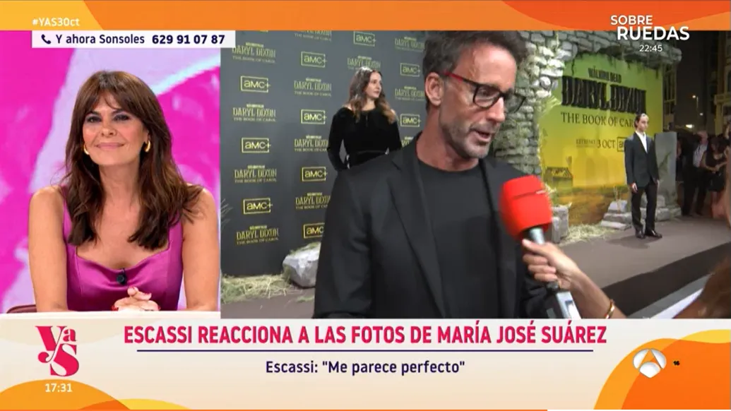 María José Suárez habla de su supuesto nuevo novio en 'YAS'