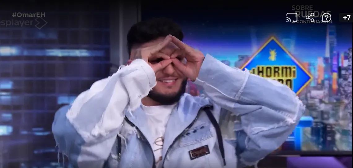 Omar Montes en El Hormiguero por 10ª vez