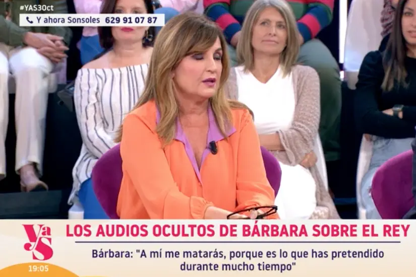 Beatriz Cortázar ha defendido a Bárbara en el programa de 'Y ahora Sonsoles'.